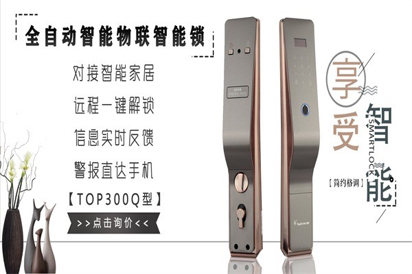 顶吉无孔智能锁